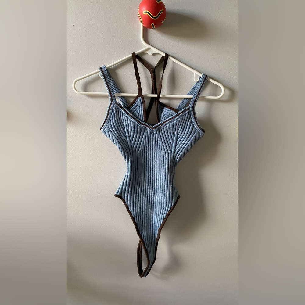 Ribbed bodysuit. New with tags